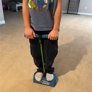 Set of his and hers foam jumping toys